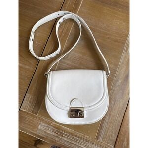 Randall Loeffler Rider -  White Crossbody Bag Handbag Purse Adj Strap